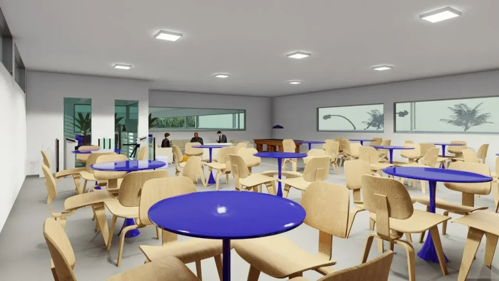 Imagem do projeto 3D para a Camil alimentos