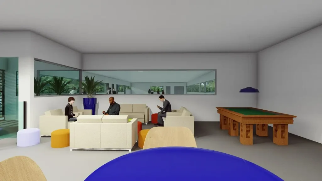 Imagem do projeto 3D para a Camil alimentos