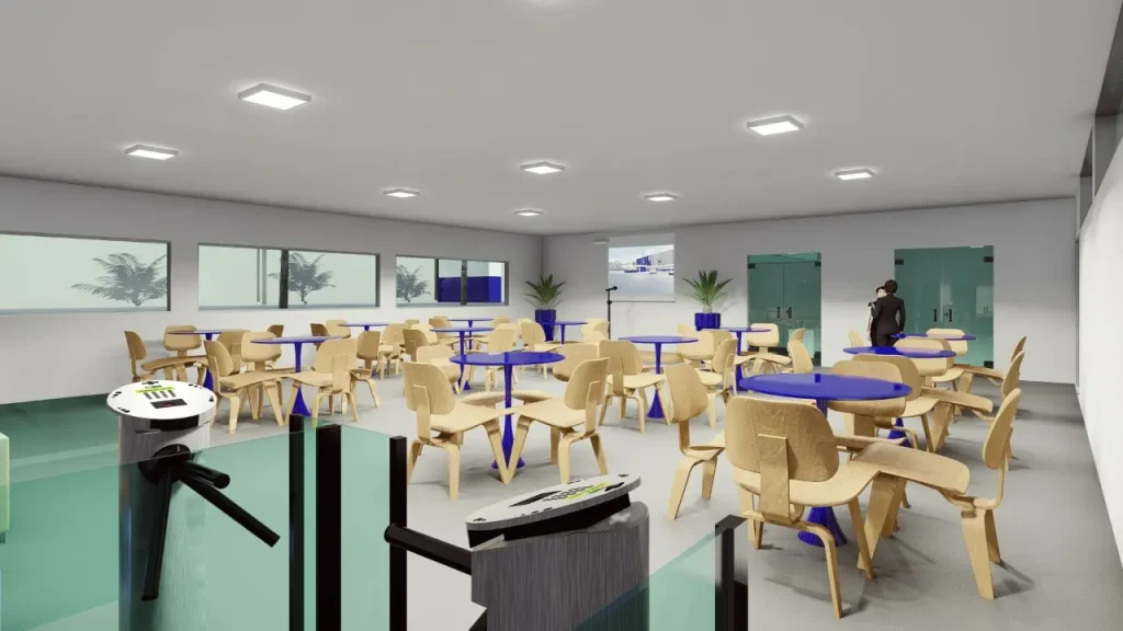 Imagem do projeto 3D para a Camil alimentos