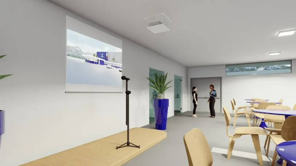 Imagem do projeto 3D para a Camil alimentos