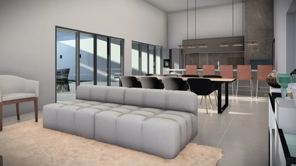 Projeto 3D residencial