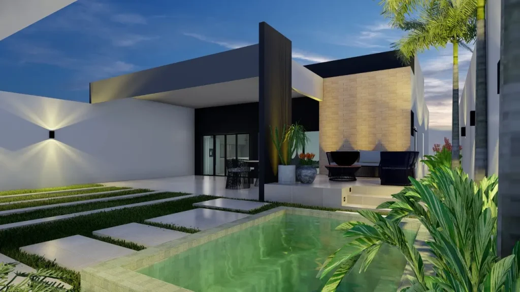 Projeto 3D residencial