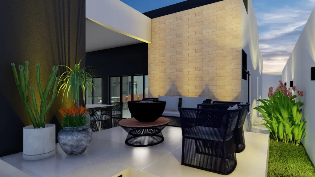 Projeto 3D residencial