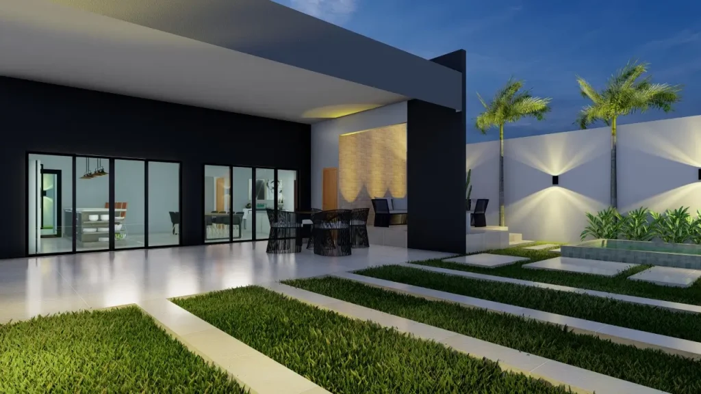 Projeto 3D residencial