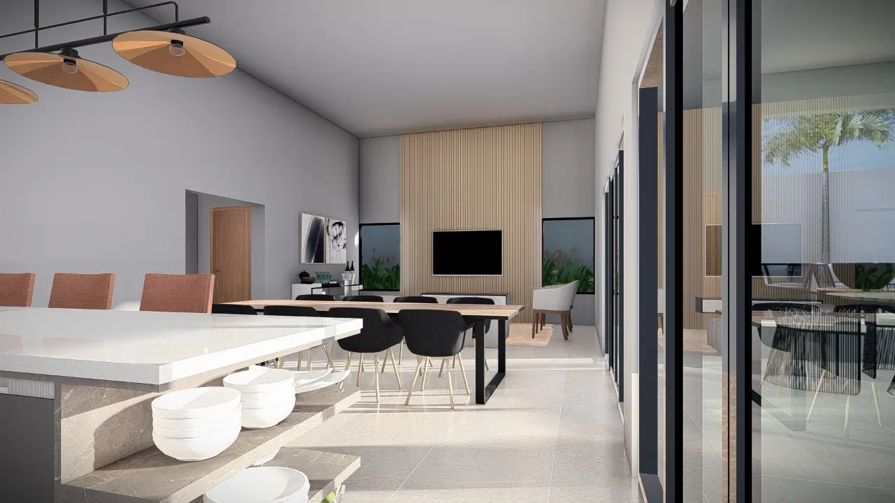 Projeto 3D residencial