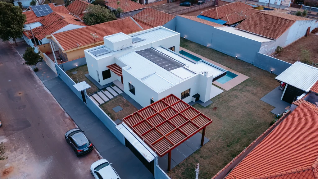 Obra residencial em Dourado - SP