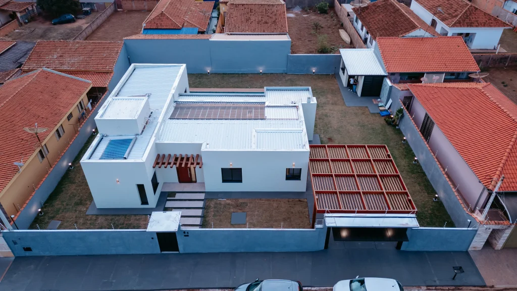 Obra residencial em Dourado - SP