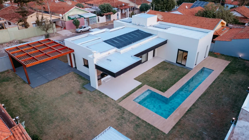 Obra residencial em Dourado - SP