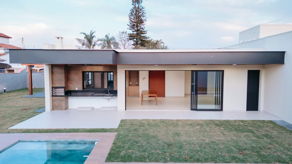 Obra residencial em Dourado - SP