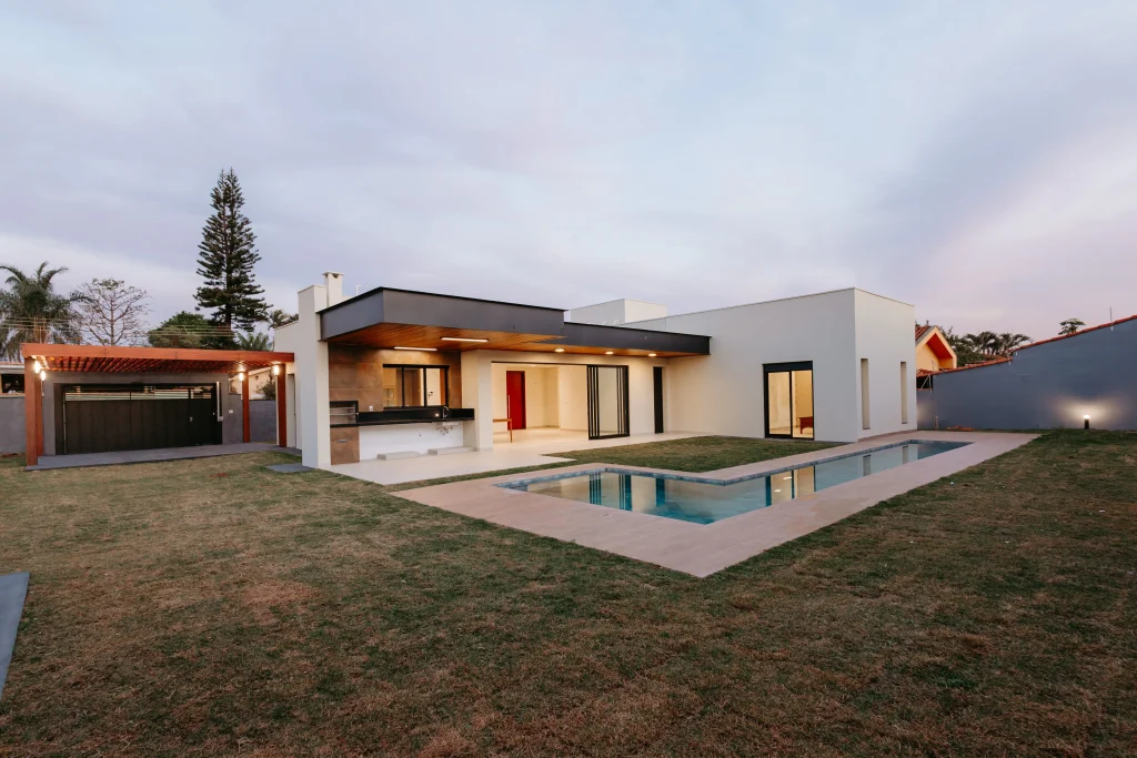 Obra residencial em Dourado - SP