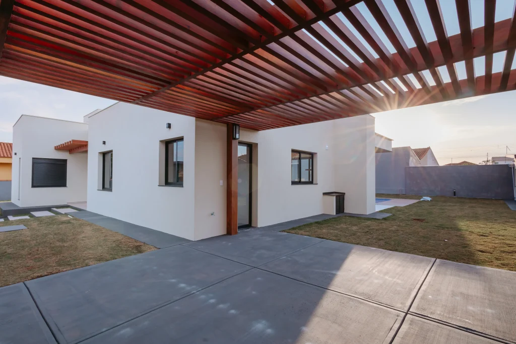 Obra residencial em Dourado - SP