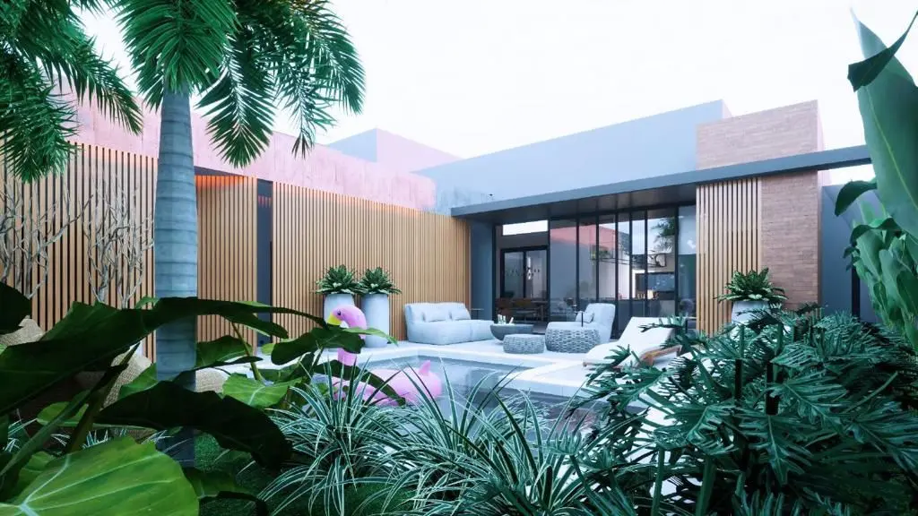 Projeto 3D residencial em condomínio