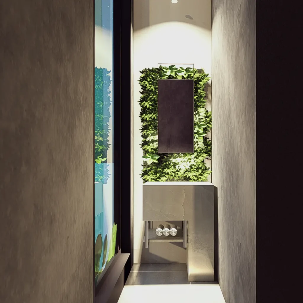 Projeto 3D de uma choperia