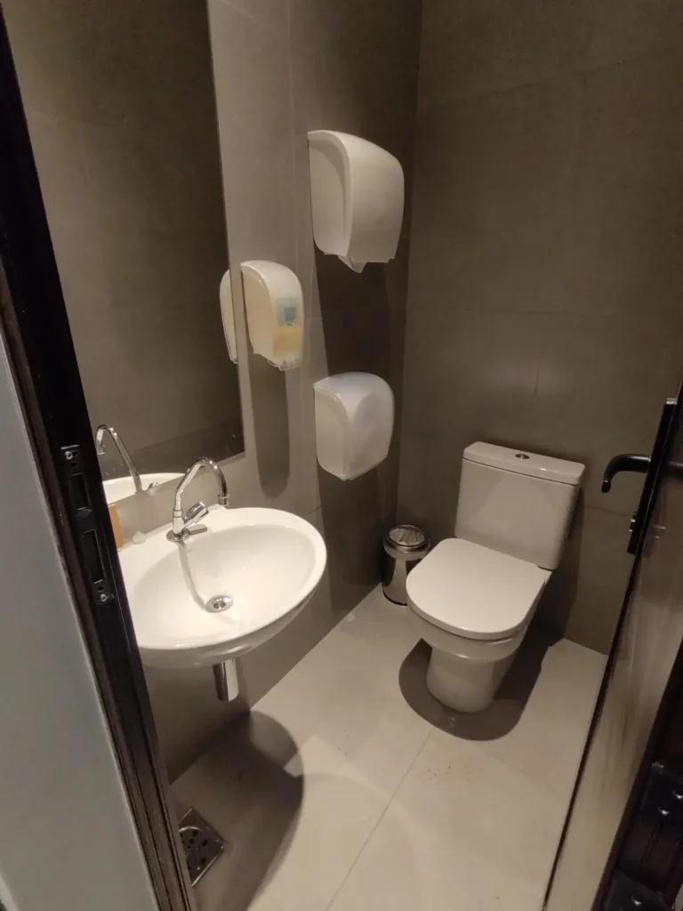 Obra da portaria do Santa Clara Eco Resort