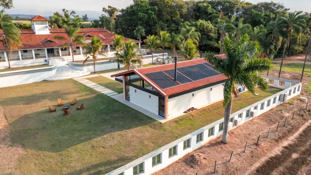 Área de lazer de um Haras em Brotas - SP