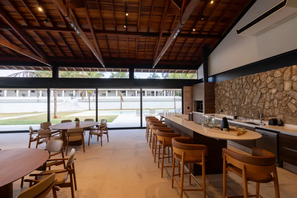 Área de lazer de um Haras em Brotas - SP