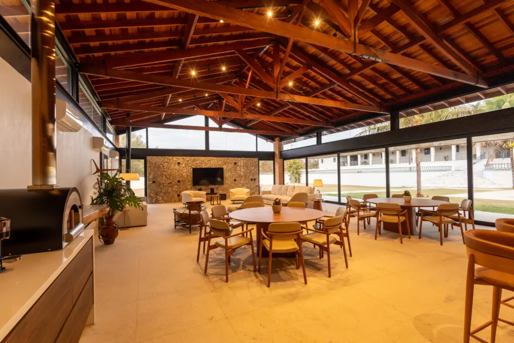 Área de lazer de um Haras em Brotas - SP