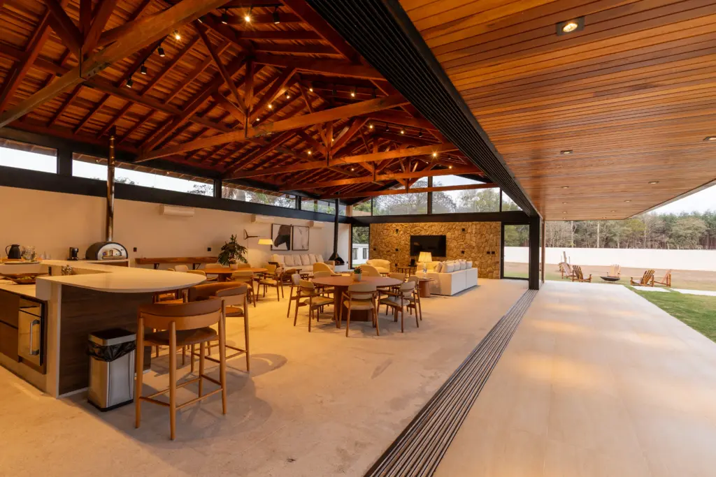 Área de lazer de um Haras em Brotas - SP