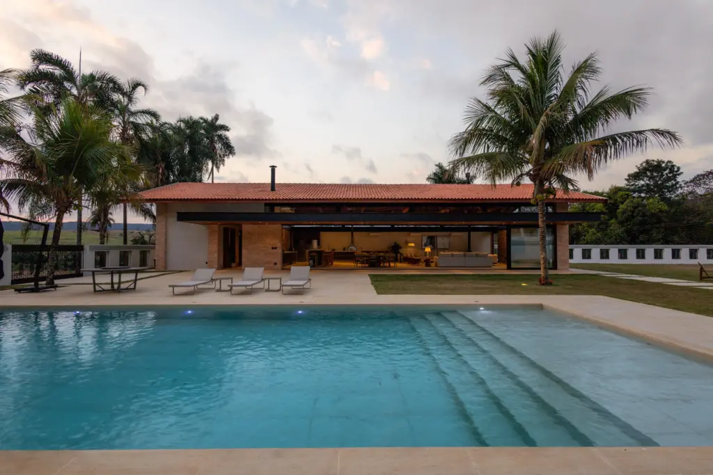 Área de lazer de um Haras em Brotas - SP