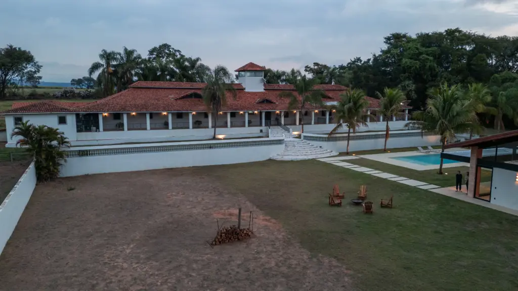 Área de lazer de um Haras em Brotas - SP