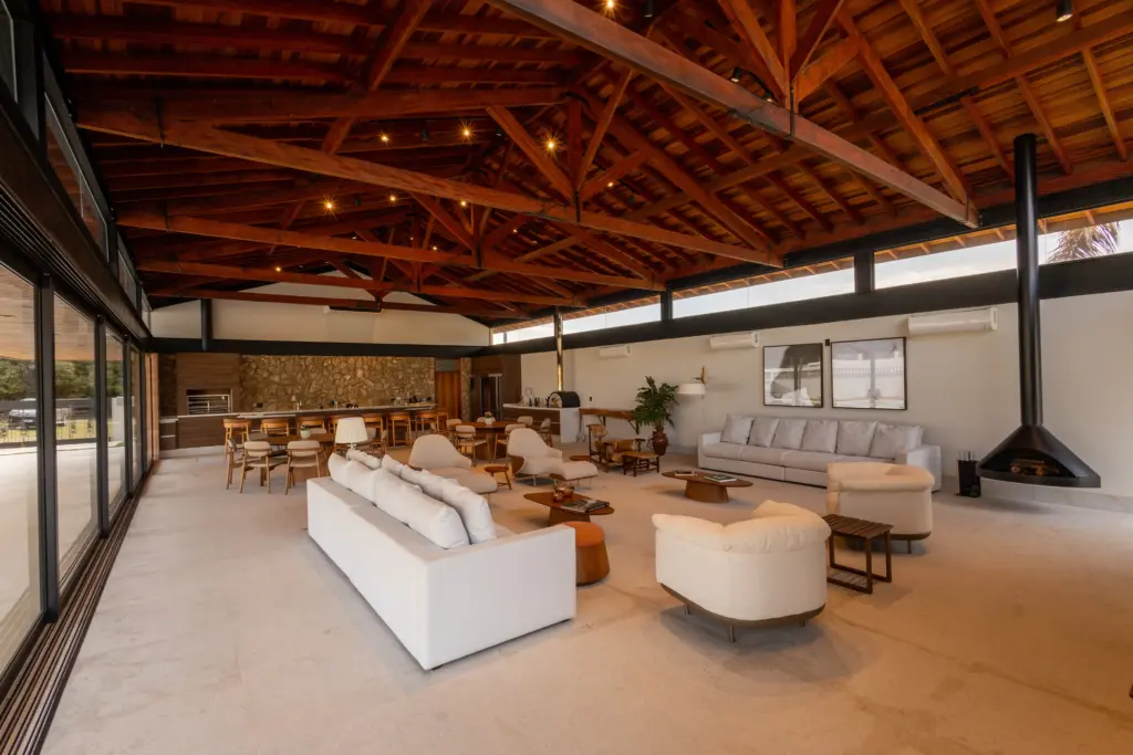 Área de lazer de um Haras em Brotas - SP