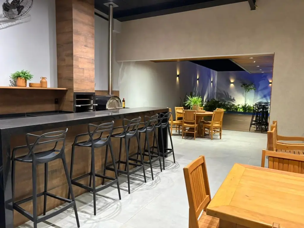 Espaço ACASI - Área da churrasqueira