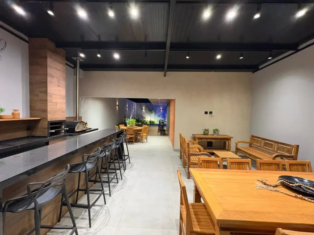 Espaço ACASI - Área da churrasqueira