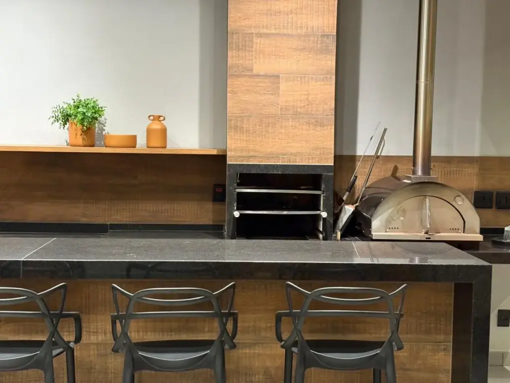 Espaço ACASI - Área da churrasqueira