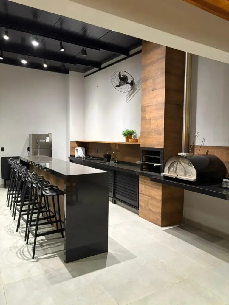 Espaço ACASI - Área da churrasqueira